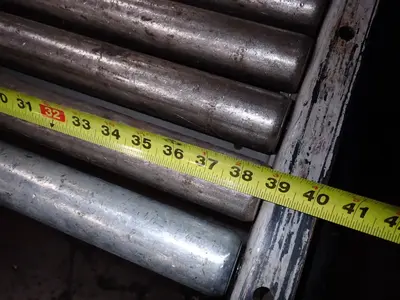 38" X 120" X 18" Roller Conveyor