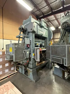 Used MINSTER P2-100 Straight Side Presses Ohio US | D & D Industries #1413118