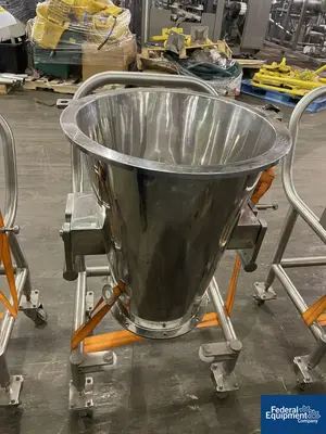 USED Yenchen Machinery Co. Yenchen FBD8 Fluid Bed Dryer Bowls