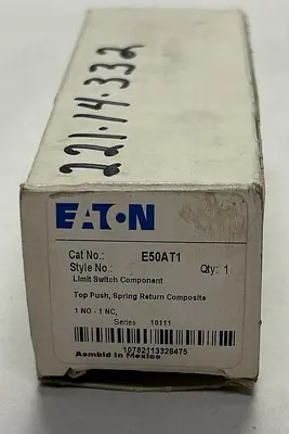 Used EATON E50AT1 Miscellaneous Equipment (Electrical & Power) Ohio US | Surplus Asset Holdings #1208954