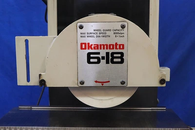 Used 2004 Okamoto LINEAR 618B, 2004, 2X DRO, ROLLER BEARING TBL Reciprocating Surface Grinders New Jersey US | Machinery Values #1460749