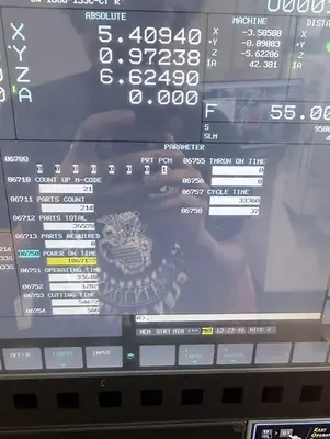 Used 2021 Doosan DNM 4500 Vertical Machining Centers Illinois US | Machine Tool Bids #1336116