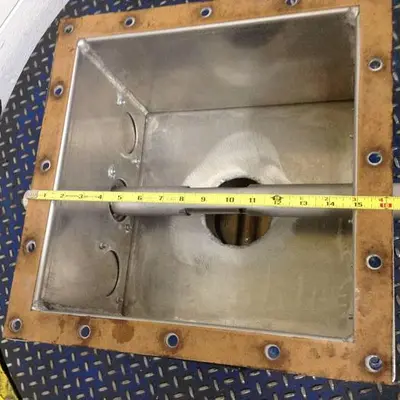 USED METAL FABRICATOR BIN664