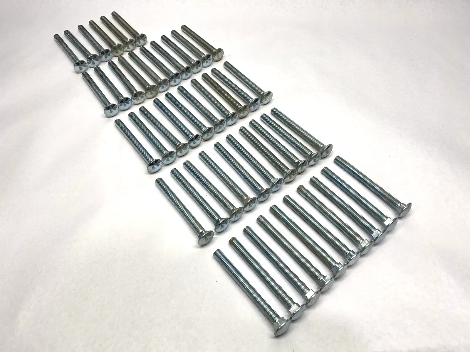 1/2"-13 x 5" Carriage Bolt Grade 2 LOT OF 46 SHELFWARE - New Other