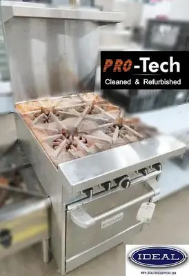 Garland Gas 4 burner range with oven