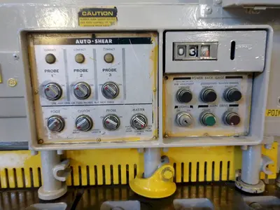 6' X 10 GA CINCINNATI MODEL 1006-R POWER SQUARING SHEAR: STOCK #10613