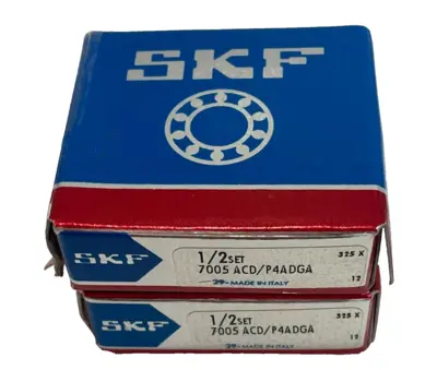NEW SET SKF 7005-ACDP4ADGA ROLLER BALL BEARING 7005ACDP4ADGA