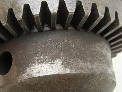 Jacobs 20N Drill Chuck Heavy Duty Ball Bearing 3/8-1" Cap No 4 Morse Shank