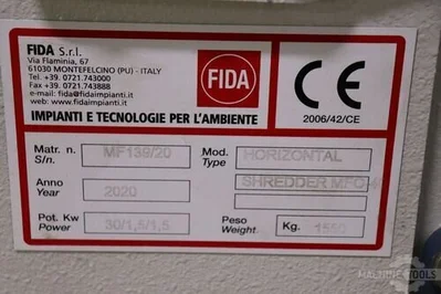 USED 2020 FIDA MFO-40