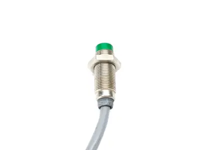 E57SAL12T111E | Eaton Cutler-Hammer  Inductive Proximity Sensor 0.47" Dia. 6-48VDC - Used