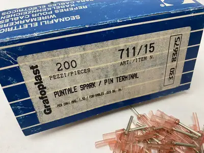 New | in-Stock Grafoplast 14mm Spark Crimp-On Pins for Cable O.D. 1.5mm Misc Electrical & Power Parts Michigan US | Maverick Industrial Sales #1392302