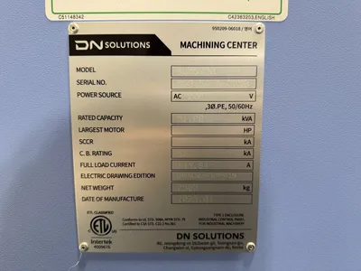 Used 2025 DOOSAN BVM5700 Vertical Machining Centers Kentucky US | Machine Tool Emporium #1541586
