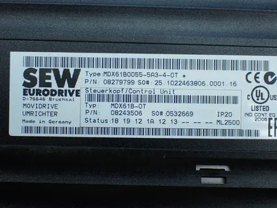 USED SEW EURODRIVE MDX61B00555A340T