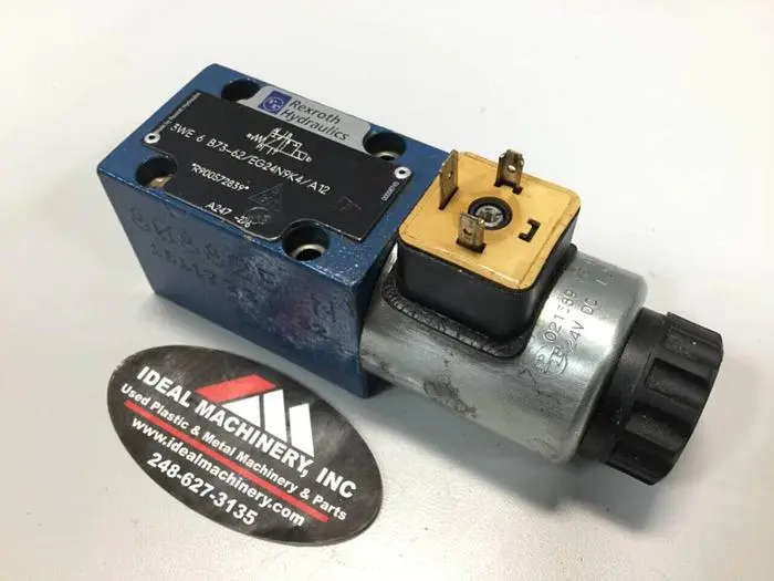 Used REXROTH 3WE6B7362EG24N9K4A12 Valves/Fittings Michigan US | Ideal Machinery #578590