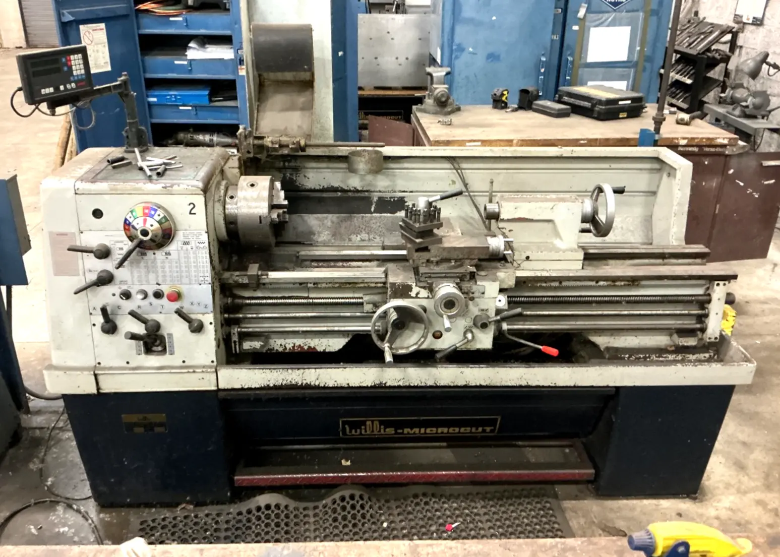 Used WILLIS CP-1550 Engine Lathes | Equipment Recovery Corp. #1330954