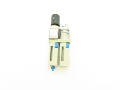 Festo MS4-LFR-1/4-D7-E-R-M-AS 1/4" Air Line Filter Regulator Lubricator Combo