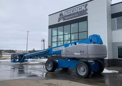 Used 2013 GENIE S-125 TELESCOPIC BOOM LIFT Telescopic Boom Lifts Alberta CA | Adcock Equipment #1418149
