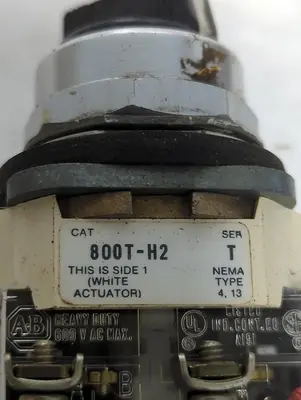 Used ALLEN-BRADLEY 800T-H2 Relays & Switches Ohio US | Surplus Asset Holdings #1553630