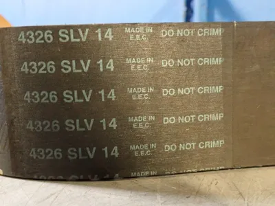 New | in-Stock MEGADYNE ISORAN RPP SILVER 4326 SLV 14 Belts | HGR 24 #749355