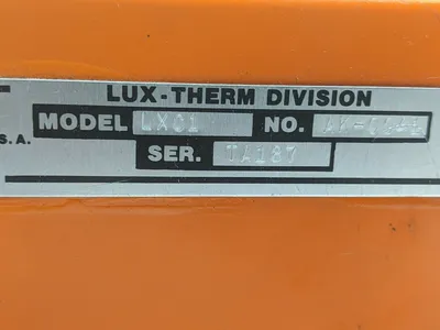 USED ERASER LUX-THERM CONTROLLER