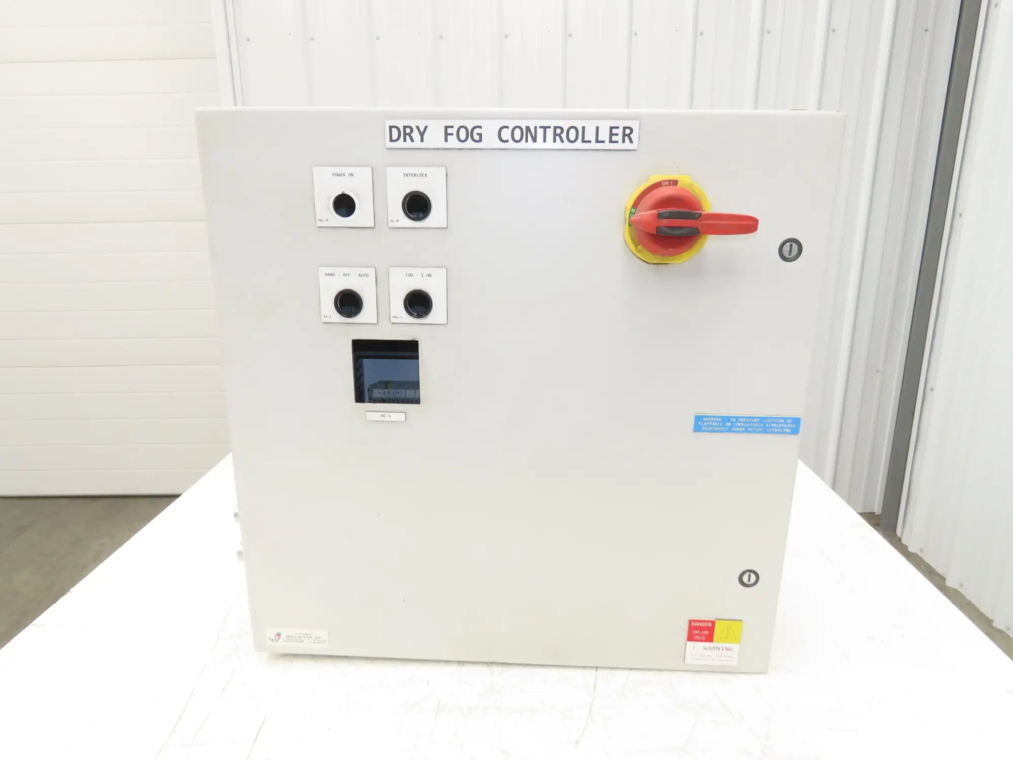 Hoffman CSD242410 Electrical Enclosure 24x24x10" Wall Mount Concept Backplate