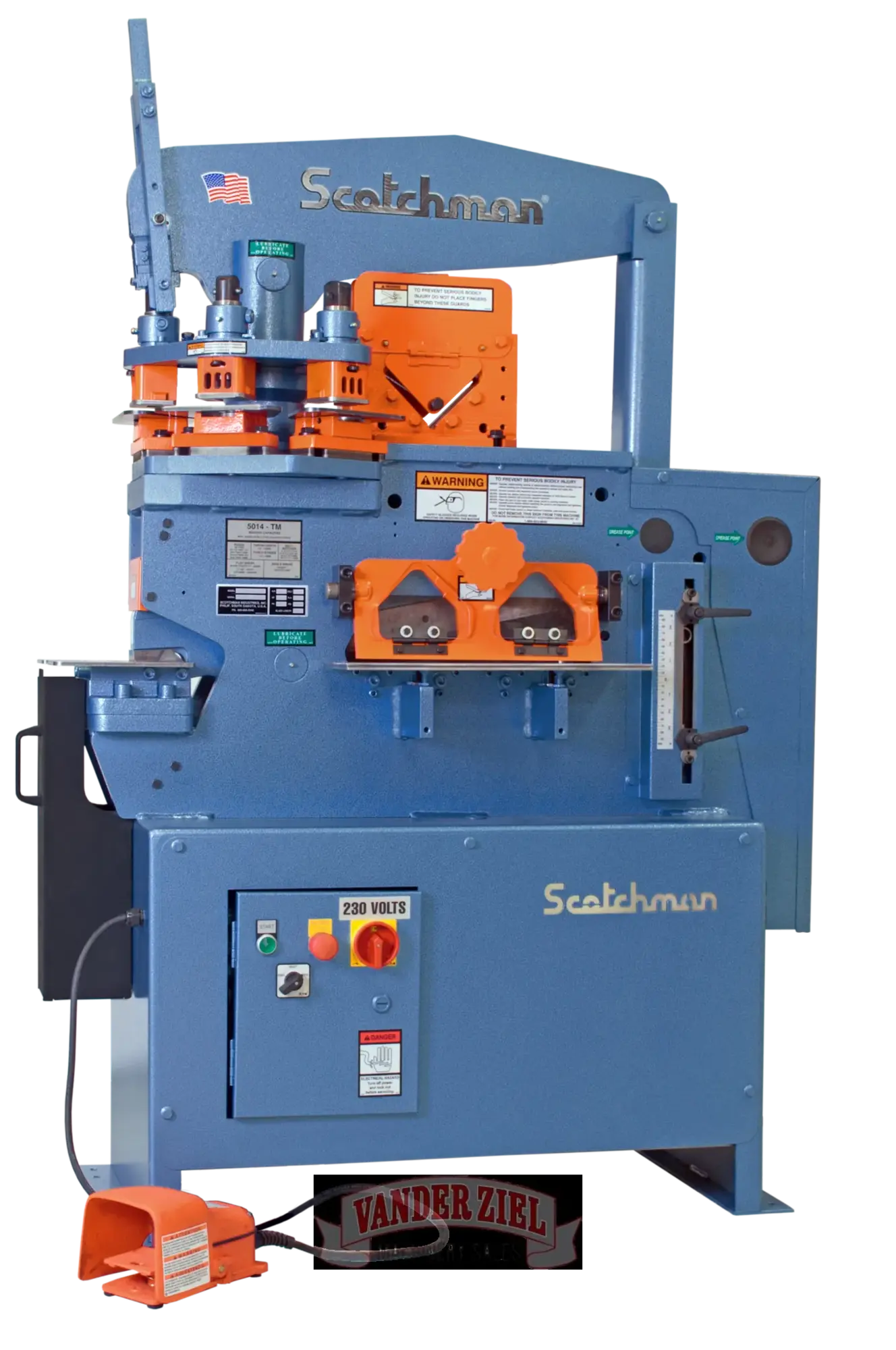 New | in-Stock SCOTCHMAN 5014-ET Ironworkers Michigan US | Vander Ziel Machinery Sales #480134