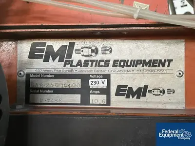 USED Adamson United 48" Adamson NFM Welding Engineers Calender  Sheet Line