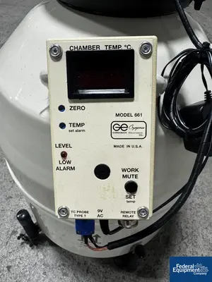 USED MVE MVE Cryogenics Liquid Nitrogen Vial Storage Vessel