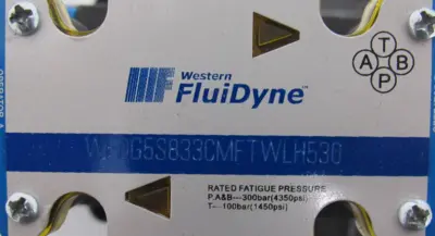 NEW FLUIDYNE WFDG55833CMFTWLH-530 CONTROL VALVE WFDG55833CMFTWLH530