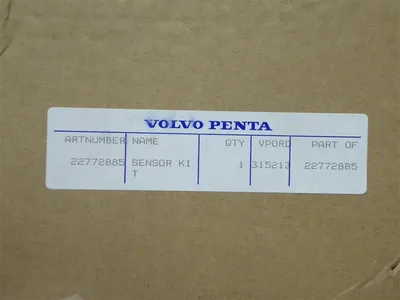 Volvo Penta 22772885 Sensor Kit NOx Temperature & Solenoid Valve w/ Hardware New NIB