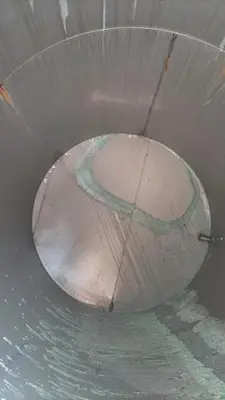 Tank, 2,100 Gallon, Stainless Steel, 6' X 10' #S745306