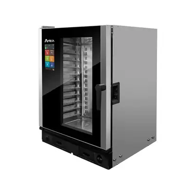 New | in-Stock Atosa New Atosa AEC-1021E Smart Touch Electric Combi Oven, Fits 10 Full-Size Pans Electric Ovens Illinois US | Falcon Restaurant Supply #1375305