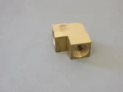 1/2" x 1/2" 90 Deg Female Elbow Brass 46173 (Box of 5)