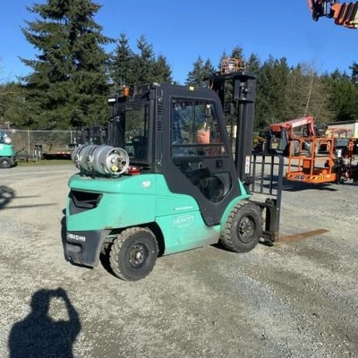 Used 2023 MITSUBISHI FG30N Internal Combustion Forklifts: Pneumatic Tire British Columbia CA | Leavitt Machinery #1443656