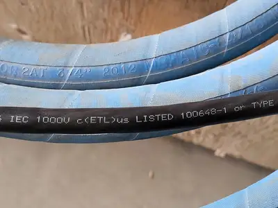 6 meters RW90 XLPE Cable Assy E-Stop Basket w/ Blue Hose and Connector