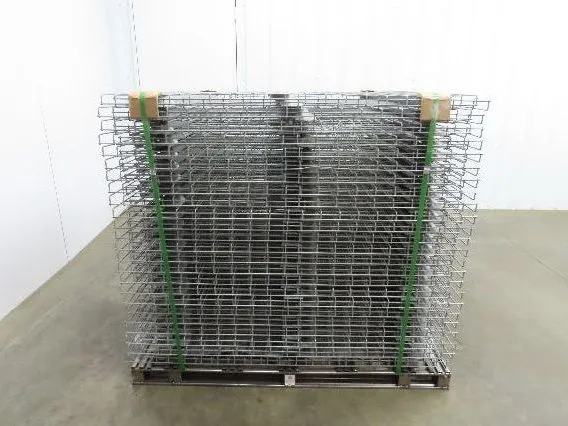 New Pallet Rack Wire Deck 48x52" Waterfall 3 Flared Channel Racking 2500lb Mesh