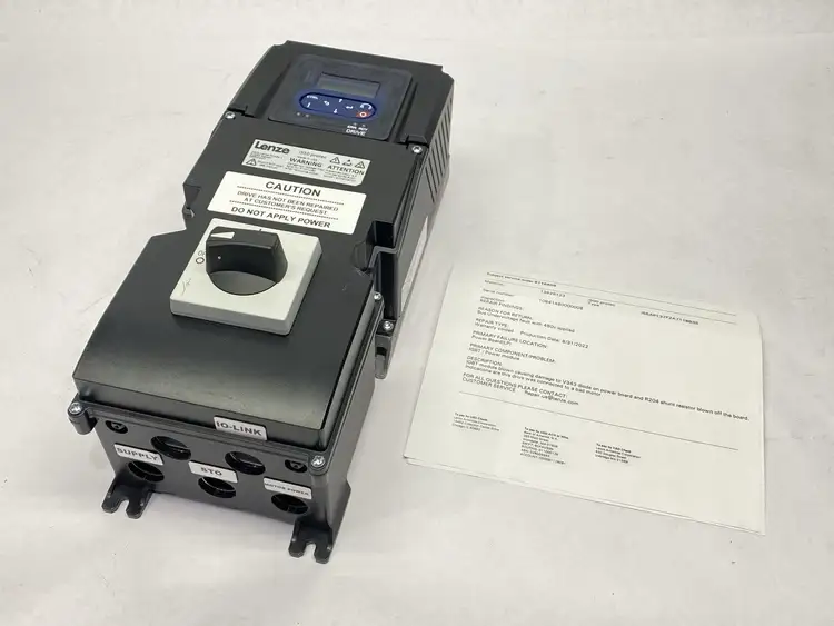 Used LENZE AMERICAS I55AP137F2A711BB3S Variable Speed Drives | Maverick Industrial Sales #1101262