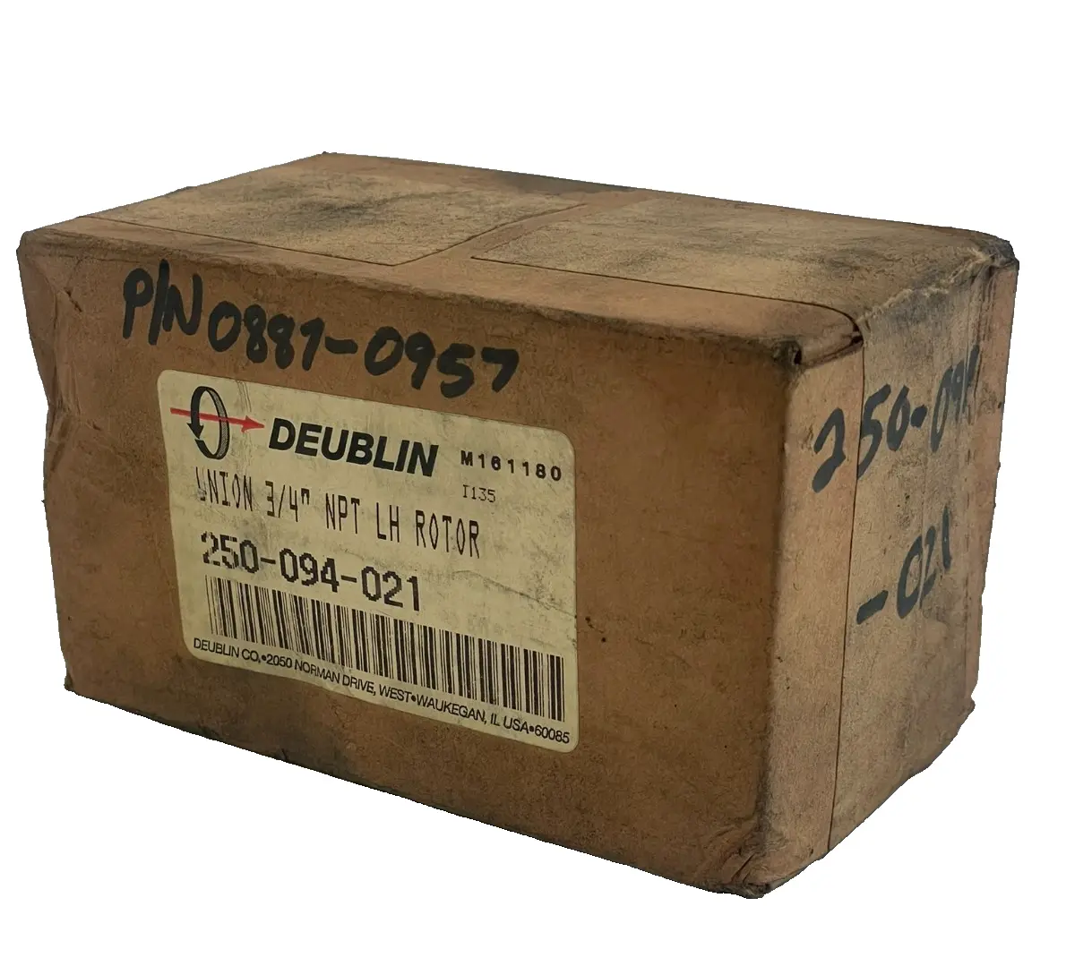 NEW SEALED DEUBLIN 250-094-021 HYDRAULIC UNION 3/4" NPT LH ROTOR 250094021