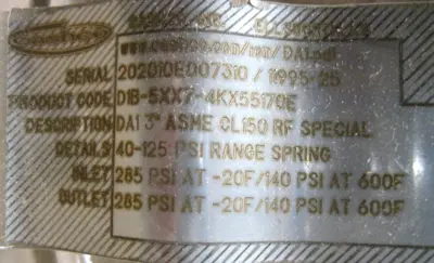 NEW Cashco D1B-5XX7-4KX55170E