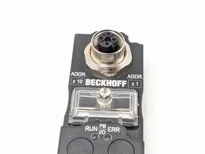 USED BECKHOFF COMPACT BOX 4 DIGITAL I/O, M8 I/O CONNECTION