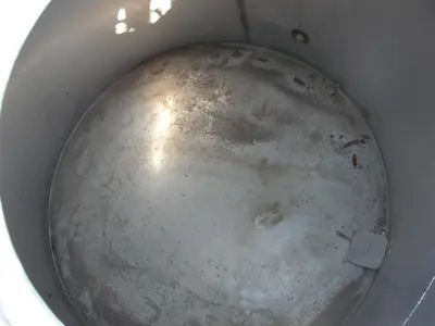 SPC7412  Tank 1110 gallon vertical tank, Stainless Steel, flat