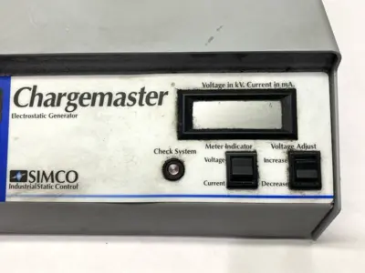 USED SIMCO CHARGEMASTER ELECTROSTATIC GENERATOR -30KV 5MA 4003335