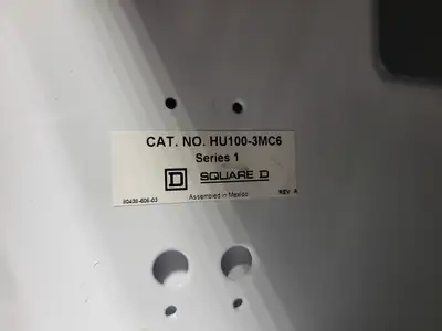 USED SQUARE D MODEL 6