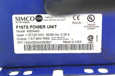 Reliance Electric SP500 1SU21001 VS Drive, 1HP, 3PH, 200-230VAC