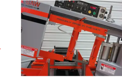2025 HE&M SAW H90A-1 Horizontal Band Saws | Midstate Machinery (3)