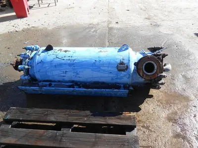 Reactor, 33 Gallon, Pfaudler, Glass Lined, Jkt, 75 PSI, #S742163