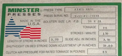 USED MINSTER #7