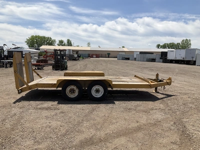 1993 Assembled 15’ Tandem Axle Equipment Trailer
