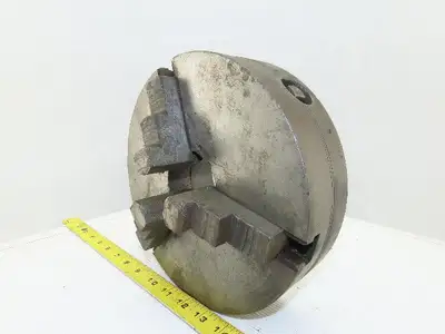 9" Dia. x 2-1/2" ID Self Centering 3 Jaw Lathe Chuck