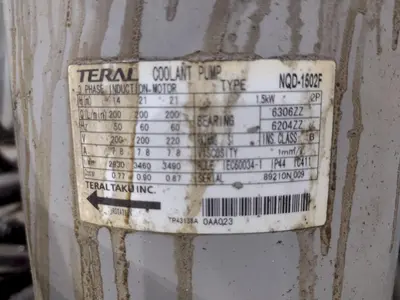 MAYFRAN CONSEP 2000 CHIP & SLUDGE CONVEYOR & COOLANT CLEANING SYSTEM: STOCK #20761